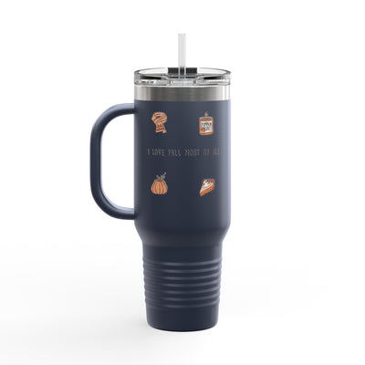 Halloween-Themed Insulated Travel Mug | 40oz | Perfect for October Parties, Fall Events, Cozy Drinks, Gifts for Coffee Lovers - Picknmore