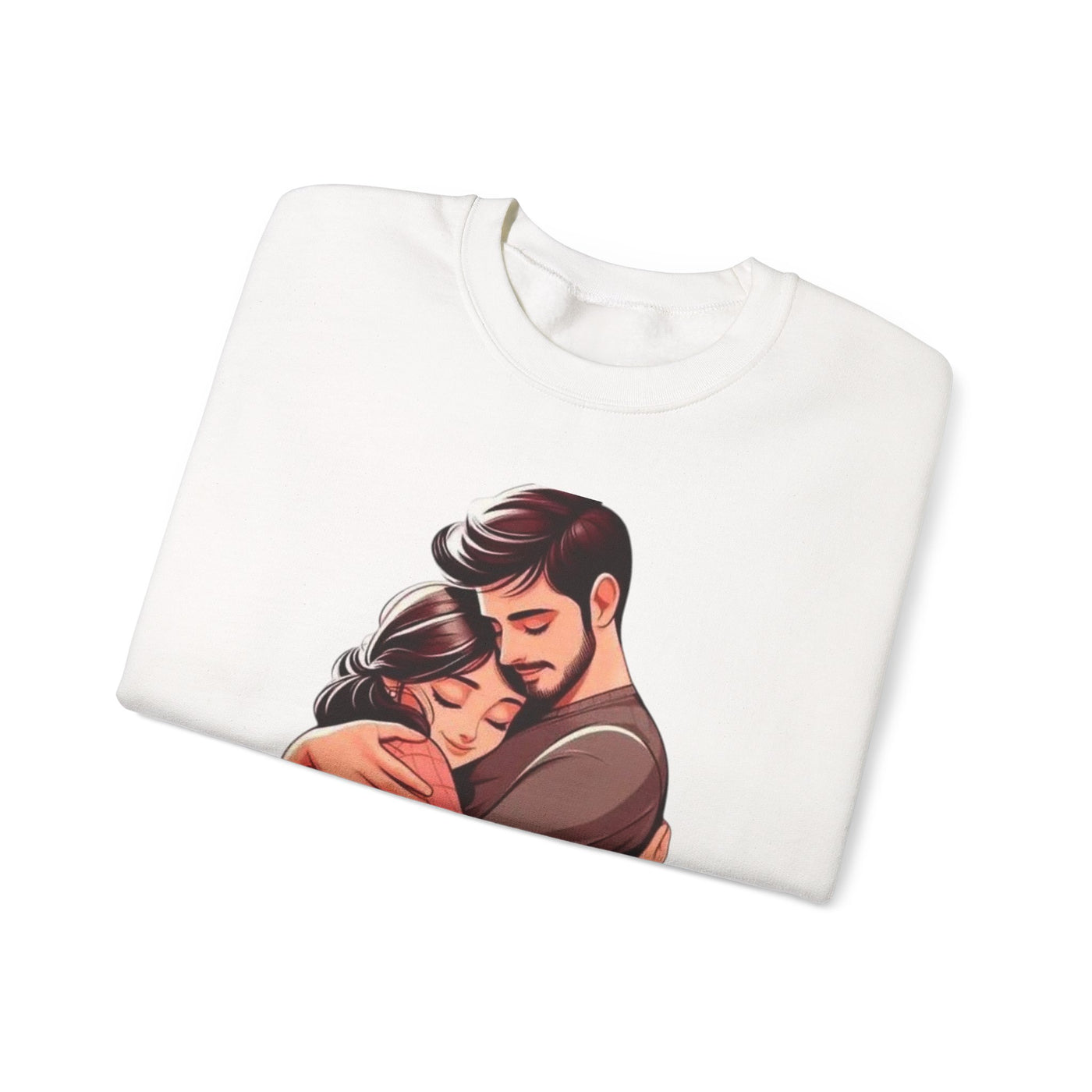 Love-Themed Crewneck Sweatshirt - Cozy Gift for Couples - Picknmore