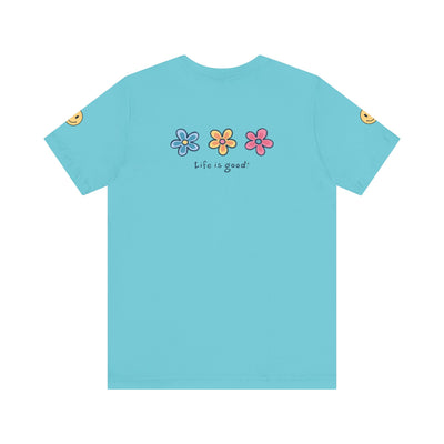 Floral Tee, Gift for Friends, Girl Elegance. - Picknmore