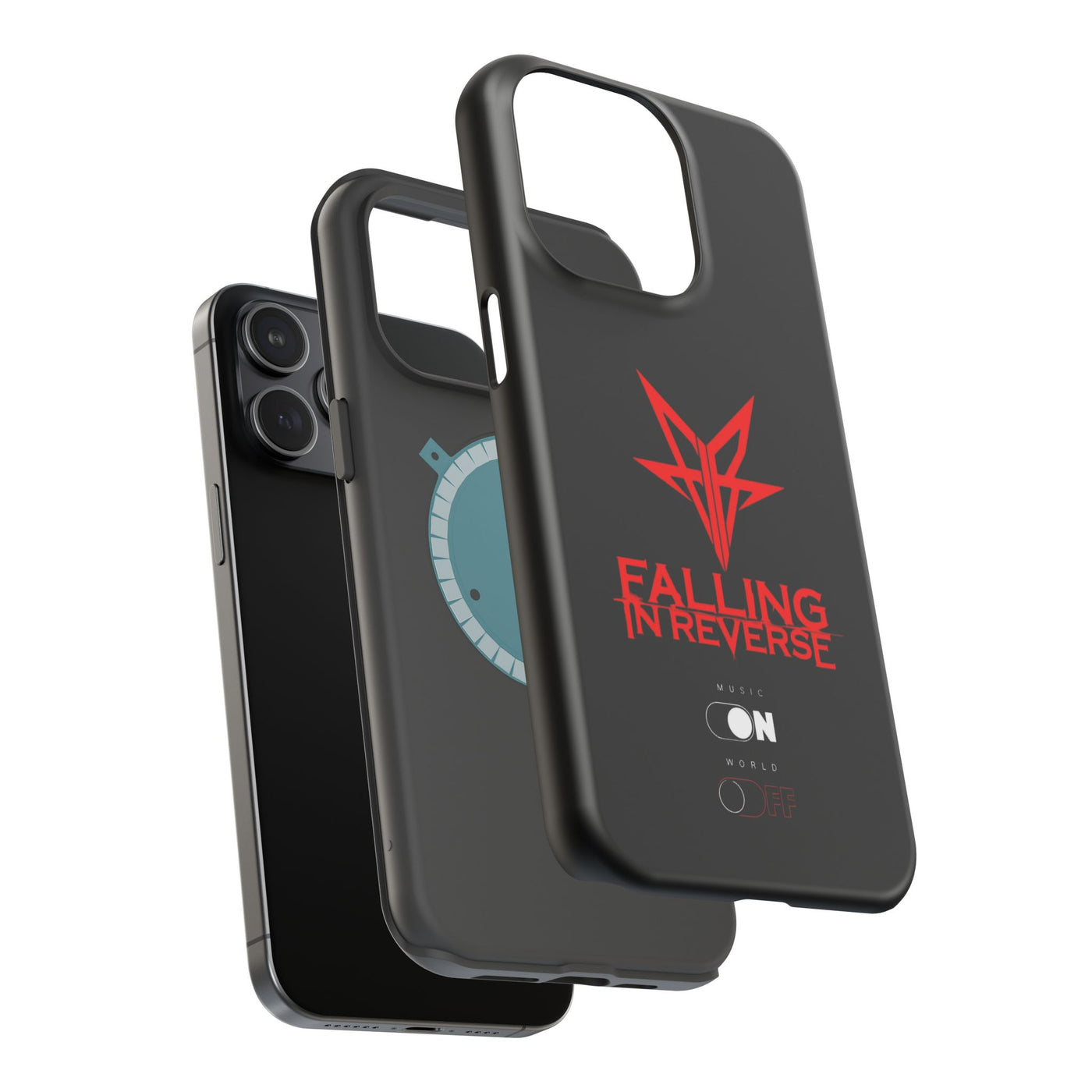 Falling In Reverse Magnetic Phone Case - Impact-Resistant Music Fan Protection - Picknmore