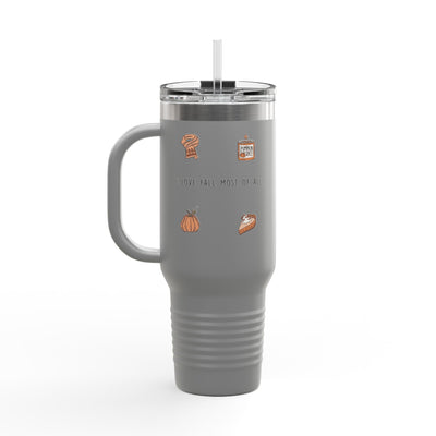 Halloween-Themed Insulated Travel Mug | 40oz | Perfect for October Parties, Fall Events, Cozy Drinks, Gifts for Coffee Lovers - Picknmore