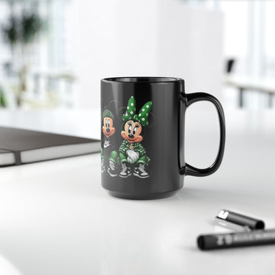 Mickey & Minnie Coffee Mug, Cute Disney Drinkware, Perfect Gift for Fans, Unique Holiday Mug, Fun Kitchen Decor