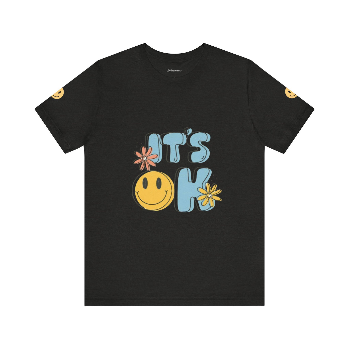 Floral Tee, Gift for Friends, Girl Elegance. - Picknmore