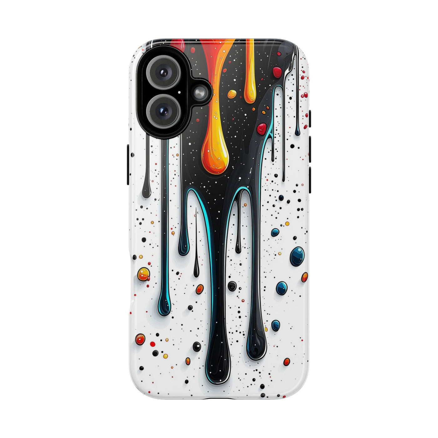 Abstract Drip Phone Case - Artistic Design Protection - Picknmore