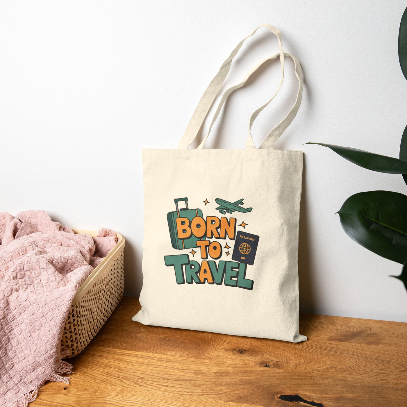Travel Inspiration Tote Bag - Eco-Friendly Canvas Adventure Bag - Picknmore