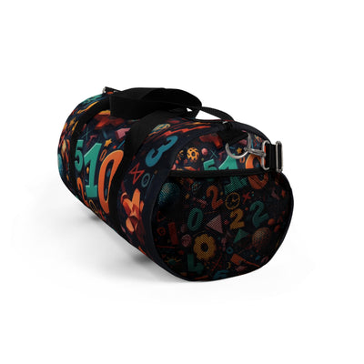 Colorful Numbers Duffel Bag - Fun Travel & Gym Bag for Students - Picknmore