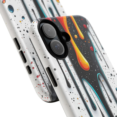 Abstract Drip Phone Case - Artistic Design Protection - Picknmore