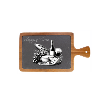 Personalized Charcuterie Board with Engraving, Elegant Cheese Plate for Gatherings, Custom Family Name Serving Tray, Wedding Gift